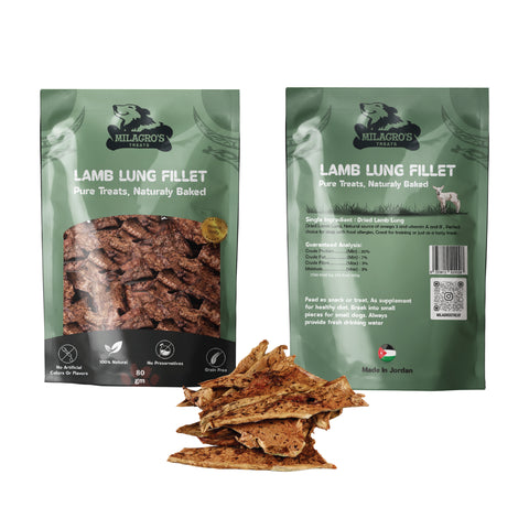 Lamb Lung Fillet for Dogs