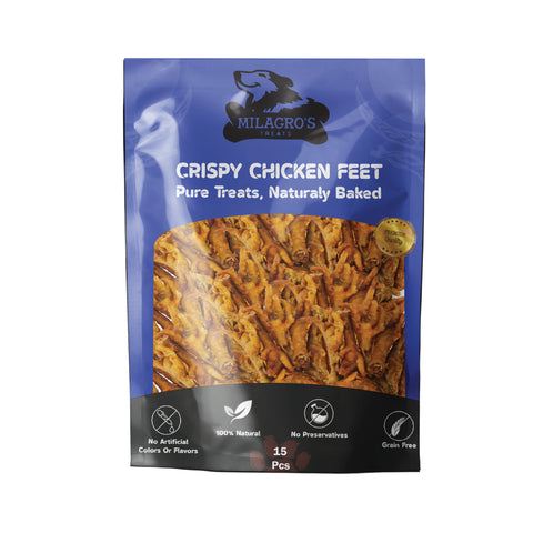 Crispy Chicken Feet for Dogs