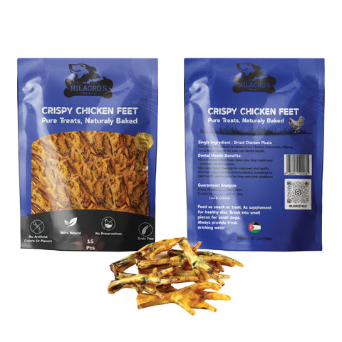 Crispy Chicken Feet for Dogs